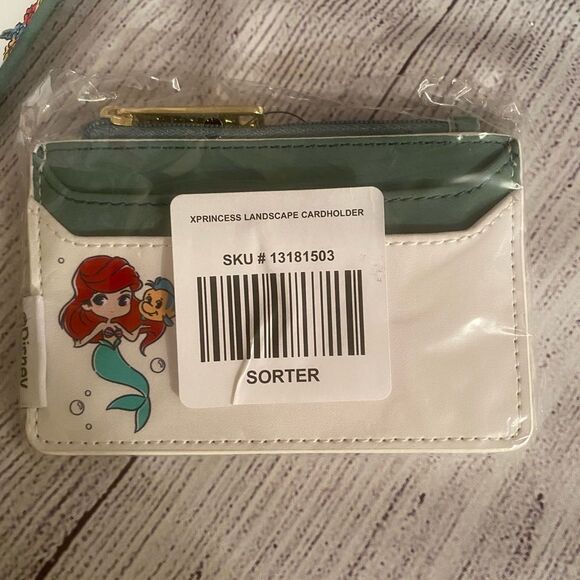 Loungefly Disney Princess Landscape Mini Backpack + cardholder